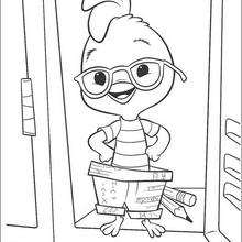 Chicken Little  9 - Coloring page - DISNEY coloring pages - Chicken Little coloring pages