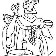 Frollo 1 - Coloring page - DISNEY coloring pages - The Hunchback of Notre Dame coloring book pages