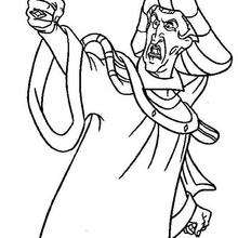 Frollo 2 - Coloring page - DISNEY coloring pages - The Hunchback of Notre Dame coloring book pages