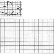 Fish - Drawing for kids - HOW TO DRAW lessons - PATTERN of drawings