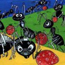 Ants - Drawing for kids - KIDS drawings - ANIMAL drawings for kids - INSECT drawings - ANT