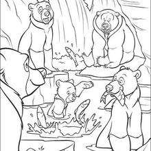 Brother Bear  1 - Coloring page - DISNEY coloring pages - Brother Bear coloring book pages