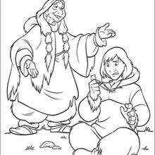 Brother Bear 12 - Coloring page - DISNEY coloring pages - Brother Bear coloring book pages