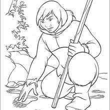 Brother Bear 13 - Coloring page - DISNEY coloring pages - Brother Bear coloring book pages
