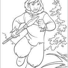 Brother Bear 14 - Coloring page - DISNEY coloring pages - Brother Bear coloring book pages