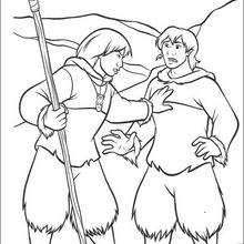 Brother Bear 19 - Coloring page - DISNEY coloring pages - Brother Bear coloring book pages