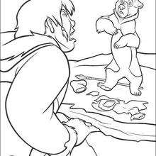 Brother Bear 23 - Coloring page - DISNEY coloring pages - Brother Bear coloring book pages