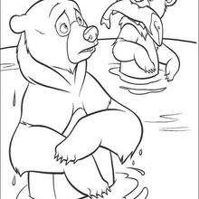 Brother Bear 25 - Coloring page - DISNEY coloring pages - Brother Bear coloring book pages