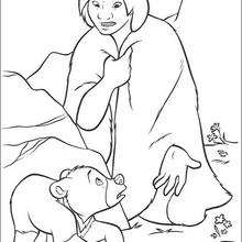 Brother Bear 33 - Coloring page - DISNEY coloring pages - Brother Bear coloring book pages