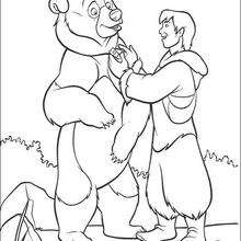 Brother Bear 38 - Coloring page - DISNEY coloring pages - Brother Bear coloring book pages