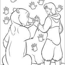 Brother Bear 40 - Coloring page - DISNEY coloring pages - Brother Bear coloring book pages