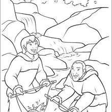 Brother Bear  8 - Coloring page - DISNEY coloring pages - Brother Bear coloring book pages