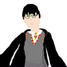 H. Potter - Drawing for kids - KIDS drawings - CHARACTER drawings - HARRY POTTER