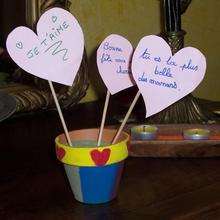 Hearted pot - Kids Craft - HOLIDAY crafts - MOTHER'S DAY crafts