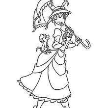 Jane 3 - Coloring page - DISNEY coloring pages - Tarzan coloring pages
