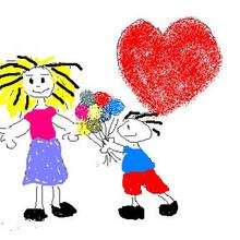 Flowers for my mom - Drawing for kids - HOLIDAY illustrations - MOTHER'S DAY illustrations