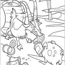 Home on the Range  2 - Coloring page - DISNEY coloring pages - Home on the Range coloring book pages