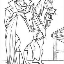 Ricco and Buck coloring page