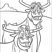 Barry and Bob coloring page