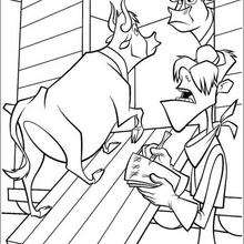 Barry and Bob Load Up coloring page