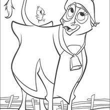 Mrs. Calloway coloring page