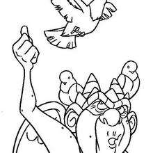 Gargoyle 2 - Coloring page - DISNEY coloring pages - The Hunchback of Notre Dame coloring book pages