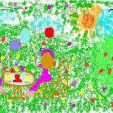 Nature - Drawing for kids - KIDS drawings - NATURE drawings - FLOWERS drawings