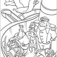 Treasure Planet Crew coloring page