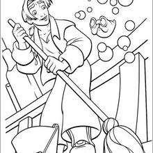 Swabbing the Deck coloring page