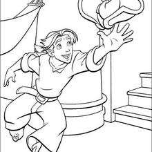 Jim Hawkins Fly Away Boot coloring page