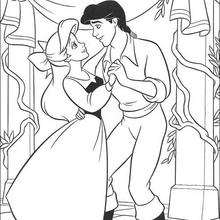 The Ball - Coloring page - DISNEY coloring pages - The Little Mermaid coloring pages