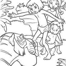 The Jungle Book  7 - Coloring page - DISNEY coloring pages - The Jungle Book coloring pages