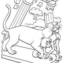 KING LOUIE kingdom coloring page