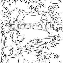 The Jungle Book 48 - Coloring page - DISNEY coloring pages - The Jungle Book coloring pages