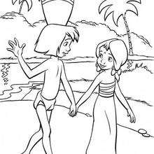 The Jungle Book 50 - Coloring page - DISNEY coloring pages - The Jungle Book coloring pages