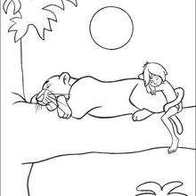 jungle book king louie coloring pages