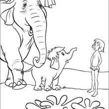 The Jungle Book 53 - Coloring page - DISNEY coloring pages - The Jungle Book coloring pages