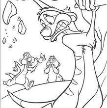 Help Timon - Coloring page - DISNEY coloring pages - The Lion King coloring pages