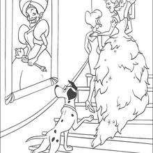 Painting - Coloring page - DISNEY coloring pages - 101 Dalmatians coloring pages