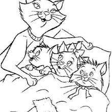 aristocats coloring pages for kids