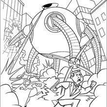 The Incredibles 11 - Coloring page - DISNEY coloring pages - The Incredibles coloring book pages