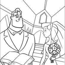 The Incredibles 19 - Coloring page - DISNEY coloring pages - The Incredibles coloring book pages