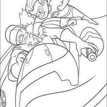 The Incredibles  5 - Coloring page - DISNEY coloring pages - The Incredibles coloring book pages