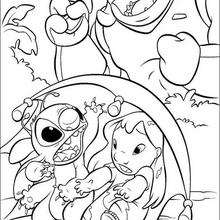 Jogo Lilo and Stitch Coloring Book no Jogos 360