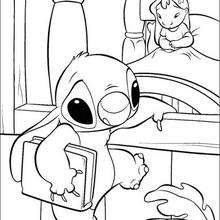 Lilo and Stitch - Coloring page - DISNEY coloring pages - Lilo and Stitch coloring pages