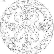 Mandala  1 - Coloring page - MANDALA coloring pages - Mandalas for ADVANCED