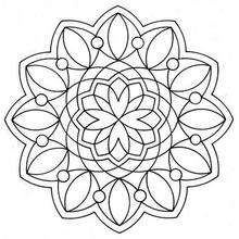 Mandala  14 - Coloring page - MANDALA coloring pages - Mandalas for ADVANCED