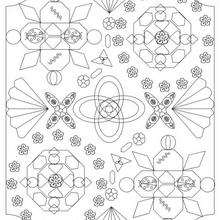 Mandala  2 - Coloring page - MANDALA coloring pages - Mandalas for ADVANCED