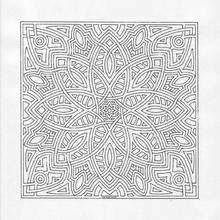 Mandala 162 - Coloring page - MANDALA coloring pages - Mandalas for EXPERTS