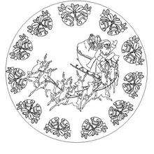 Mandala 113 - Coloring page - MANDALA coloring pages - Mandalas for ADVANCED